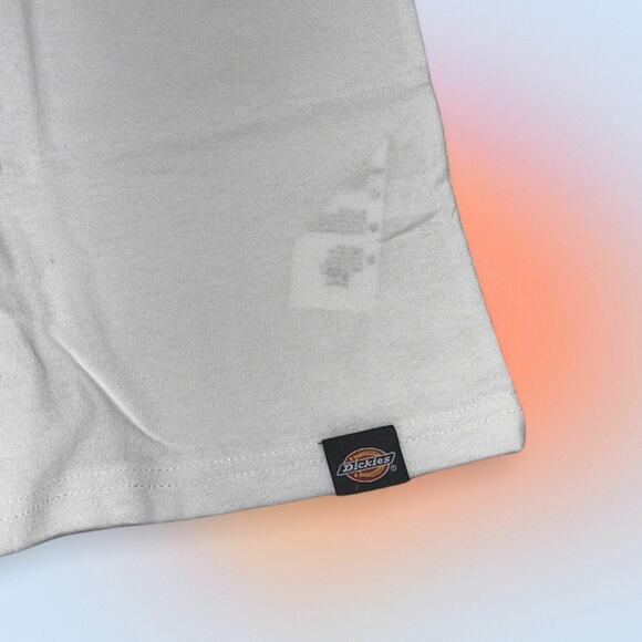 DICKIES Men’s XL White Logo Graphic Cotton Tee Shirt - Picture 3 of 4